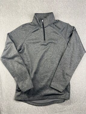 HEAD Men’s Gray Quarter-Zip Performance Pullover